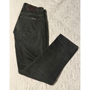 Alberto Pipe Regular Slim Fit Overdyed Vintage Pants Mens 30x32 Cotton Blend